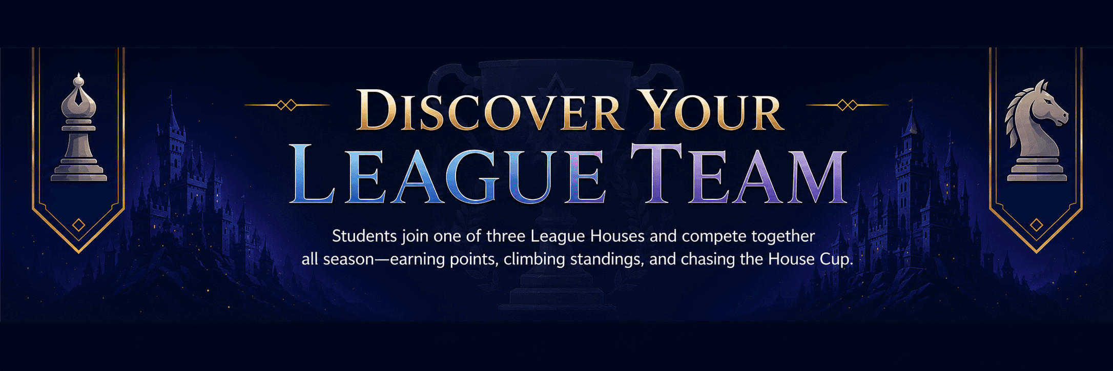 Discover your League Team — take the quiz and join a house